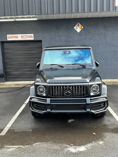 Black Mercedes G-Wagon Professional Detail
