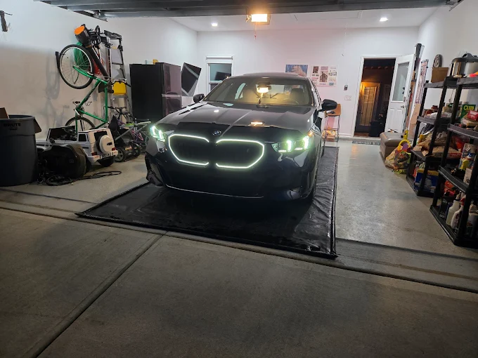 BMW Professional Detailing with LED Lights